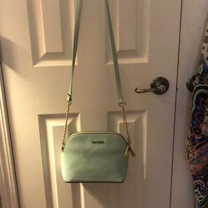 Light blue Steve Madden crossbody purse